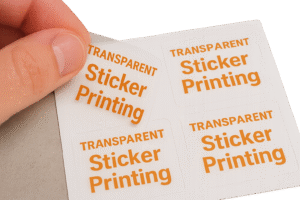 Transparent Sticker Printing