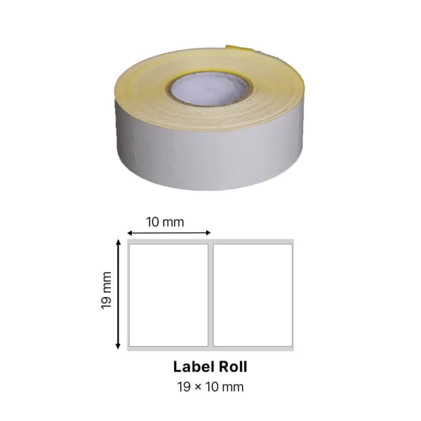 19x10 Label Roll (Rectangle) – Reel of 10 Rolls - Prakash Labels