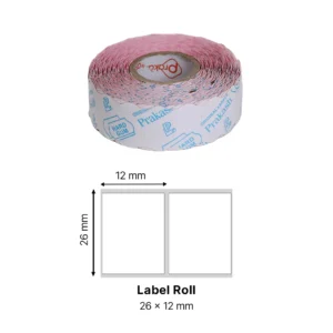 26x12 Label Roll (Wavy Cut)
